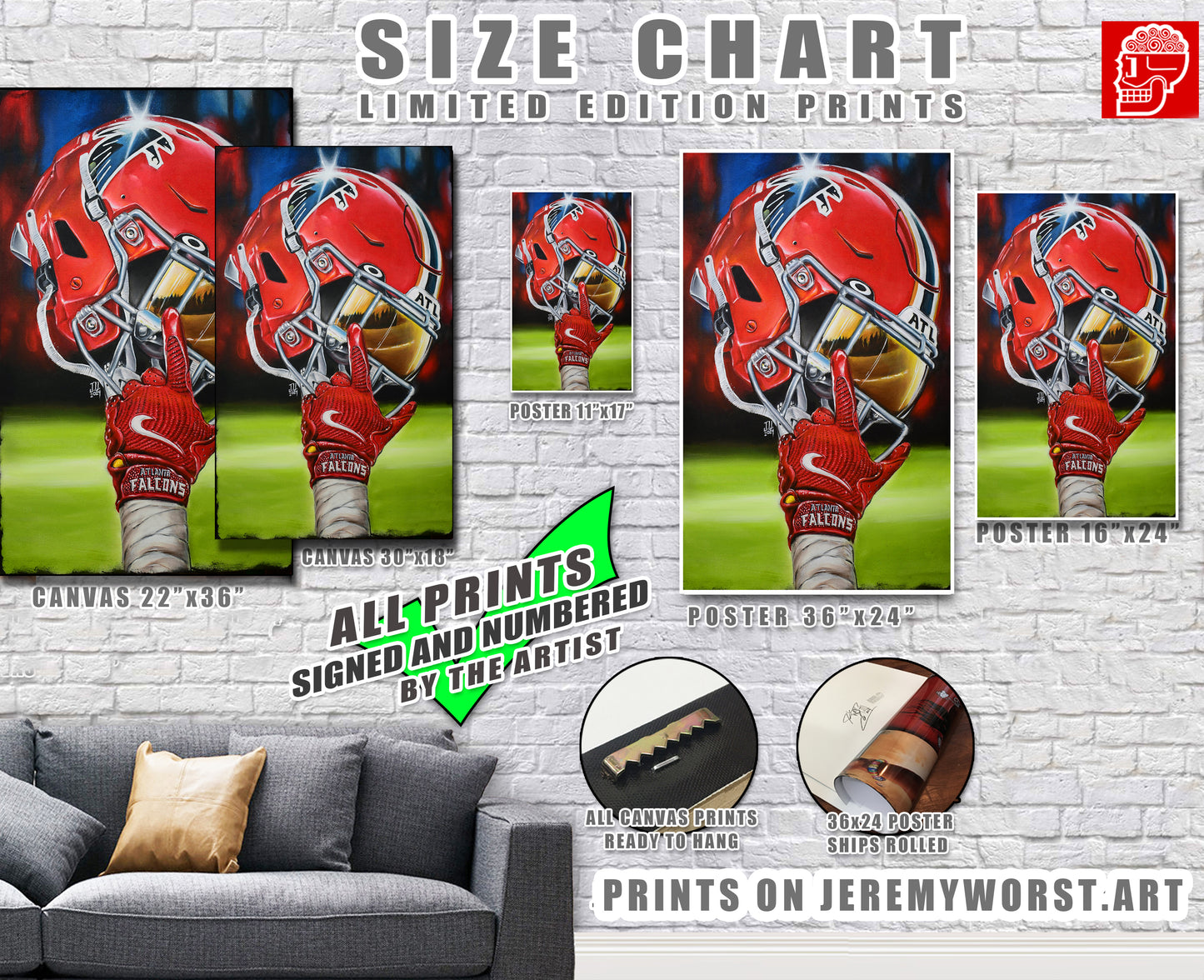RAMS HOUSE Forever by Jeremy Worst Painting Posters Canvas Prints Artwork helmet Nfl Football Los Angeles sports