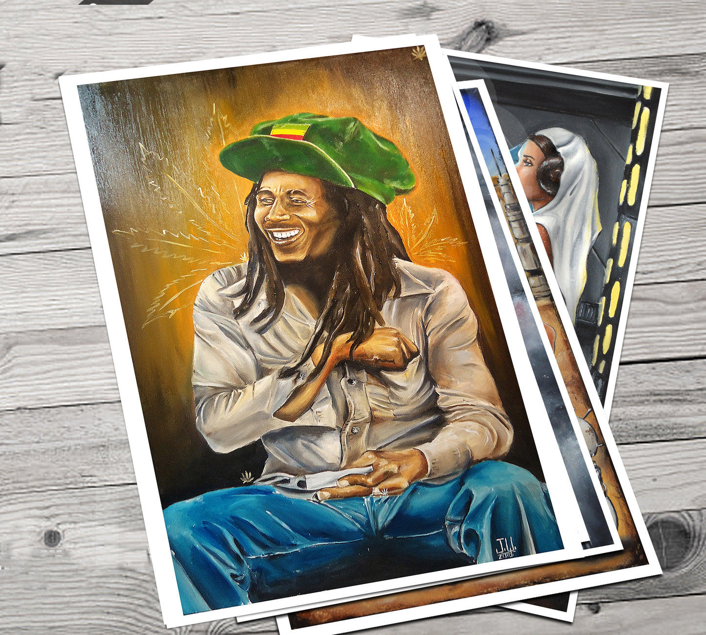 jewelry nsfw sexBOB MARLEY by Jeremy Worst Giclee Canvas Print weed smile rasta Jamaican anime nsfw sticker
